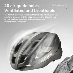 Cycling Helmet  Bionic Support  Antibacterial Liner  Adjustable Fit