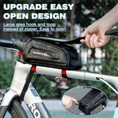 Bike Phone Bag EVA Waterproof Under 6.8‘’ Bicycle Accessories Pouch
