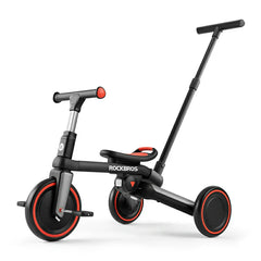 3-in-1 Kids Tricycle with Adjustable Seat and Removable Pedals
