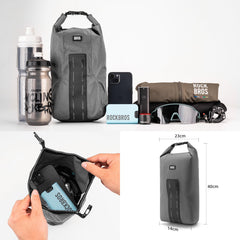 Bike Waterproof 4L Front Fork Bag with Bike Rack